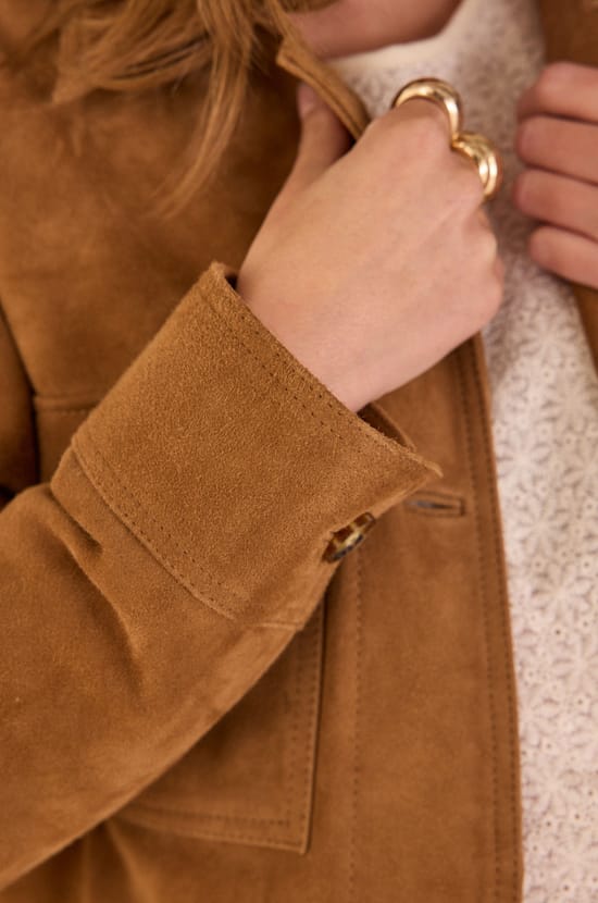 COCO leather jacket;${refinementColor}