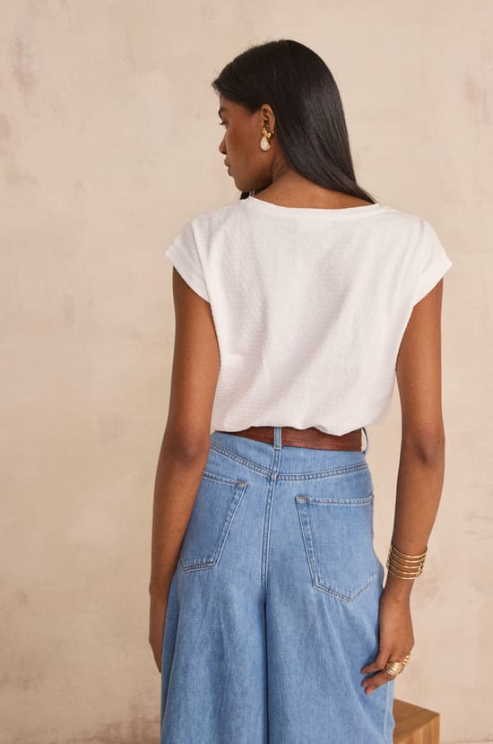 LIAM short-sleeved cotton T-shirt;${refinementColor}