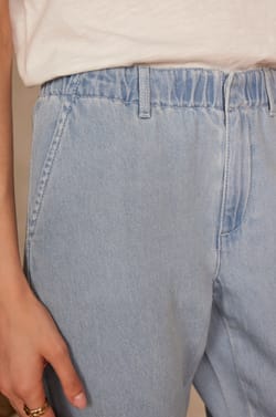 Pantalon chino SABIL en coton;${refinementColor}