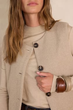 Gilet sans manches en laine PAIGE;${refinementColor}