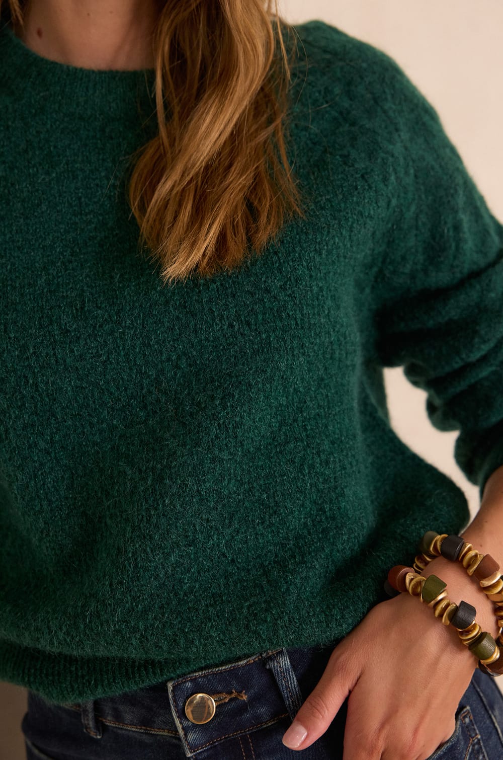 Pull BRUNO en laine et mohair;${refinementColor}