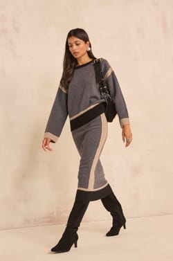Pull manches longues laine AVA;${refinementColor}