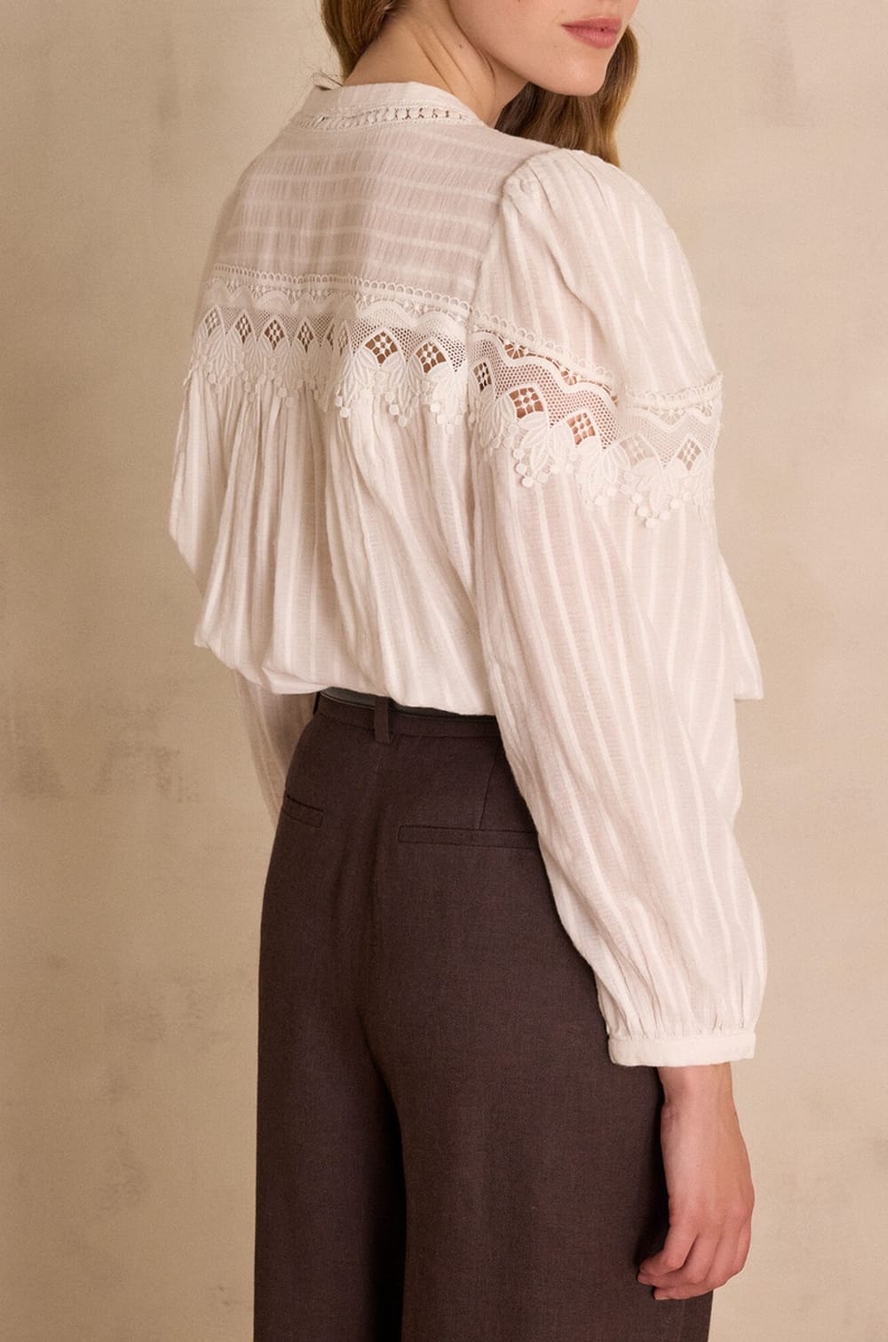 Blouse SELENA en 100% coton;${refinementColor}