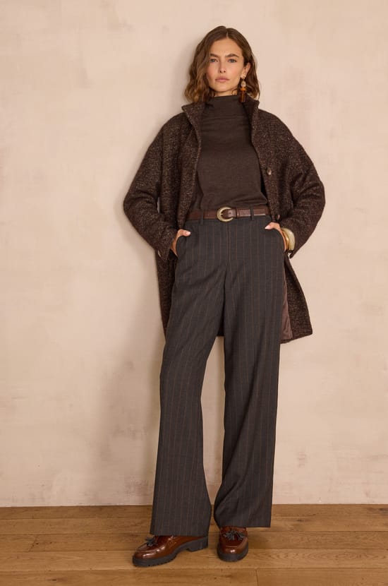 ARMANCE wool coat;${refinementColor}
