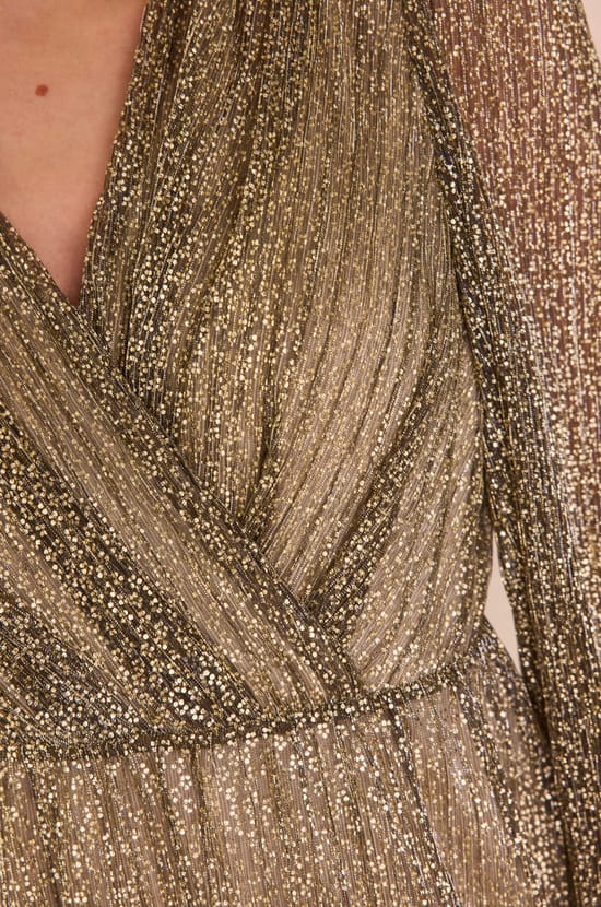 Long wrap dress BRIGHT;${refinementColor}