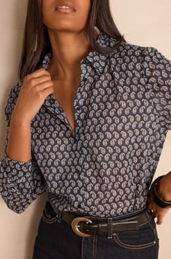 Chemise COLETTE 100% coton;${refinementColor}