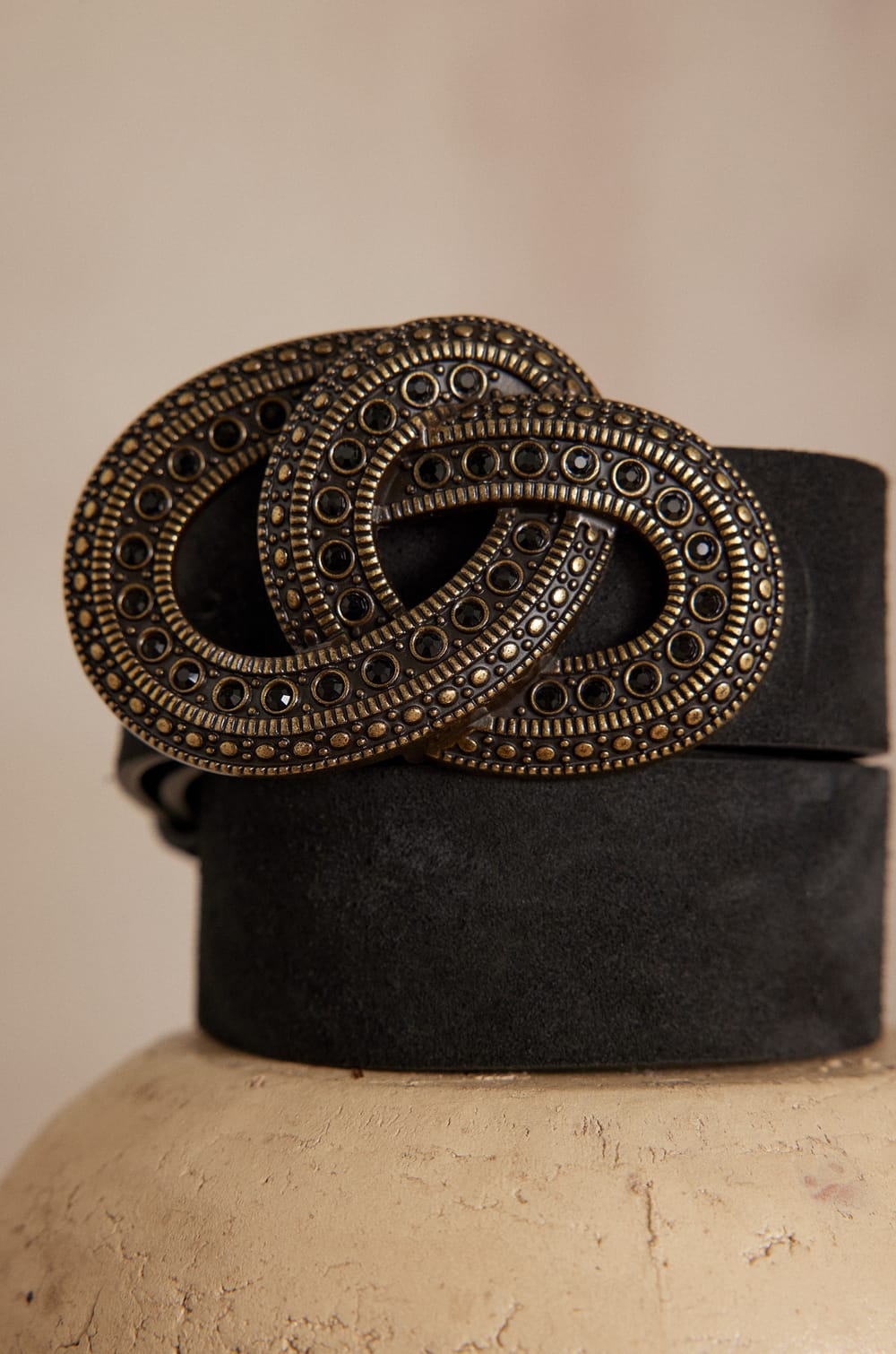 Ceinture NOMADE en cuir;${refinementColor}