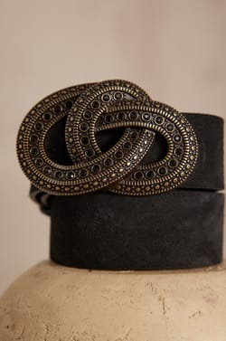 Ceinture NOMADE en cuir;${refinementColor}