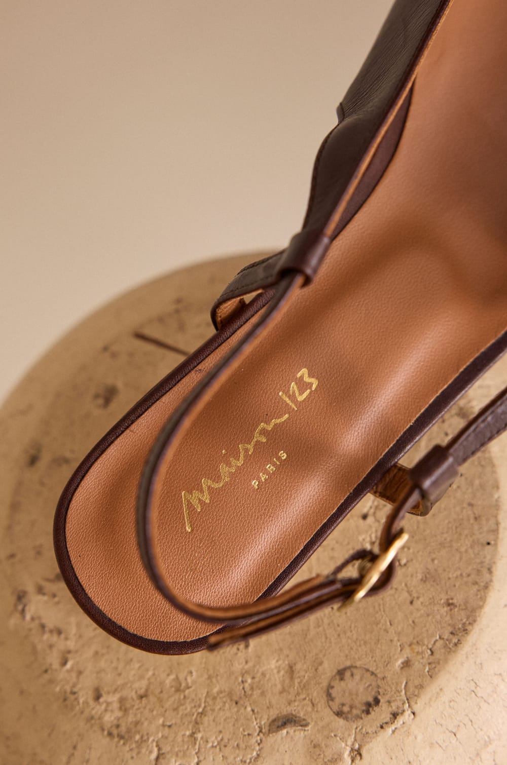 100% leather SOFIA ballet flats;${refinementColor}