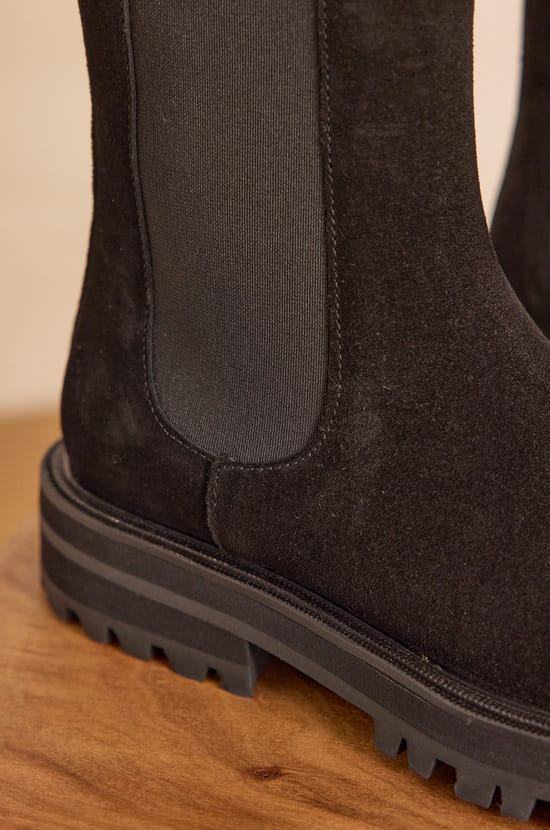 VICTOIRE leather boots;${refinementColor}