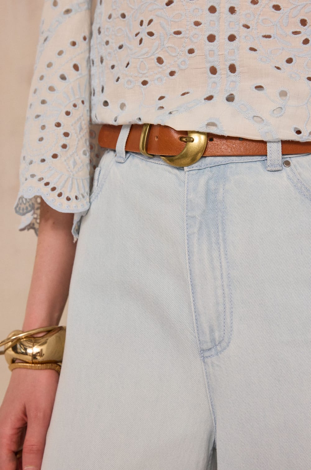 TARA wide pants;${refinementColor}