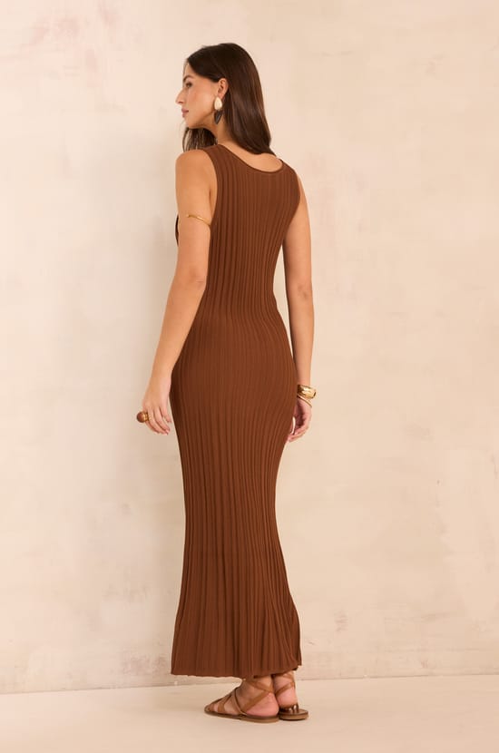 PRETTY straight-knit dress;${refinementColor}