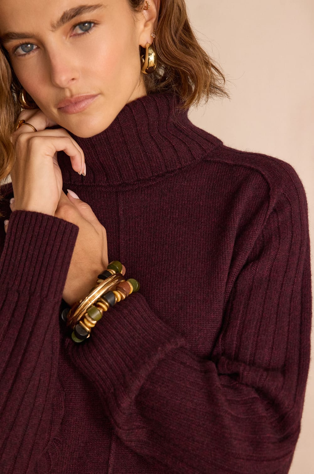 Robe ROXA en laine;${refinementColor}