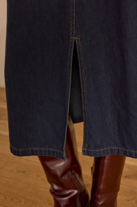 CHARLINE cotton skirt;${refinementColor}