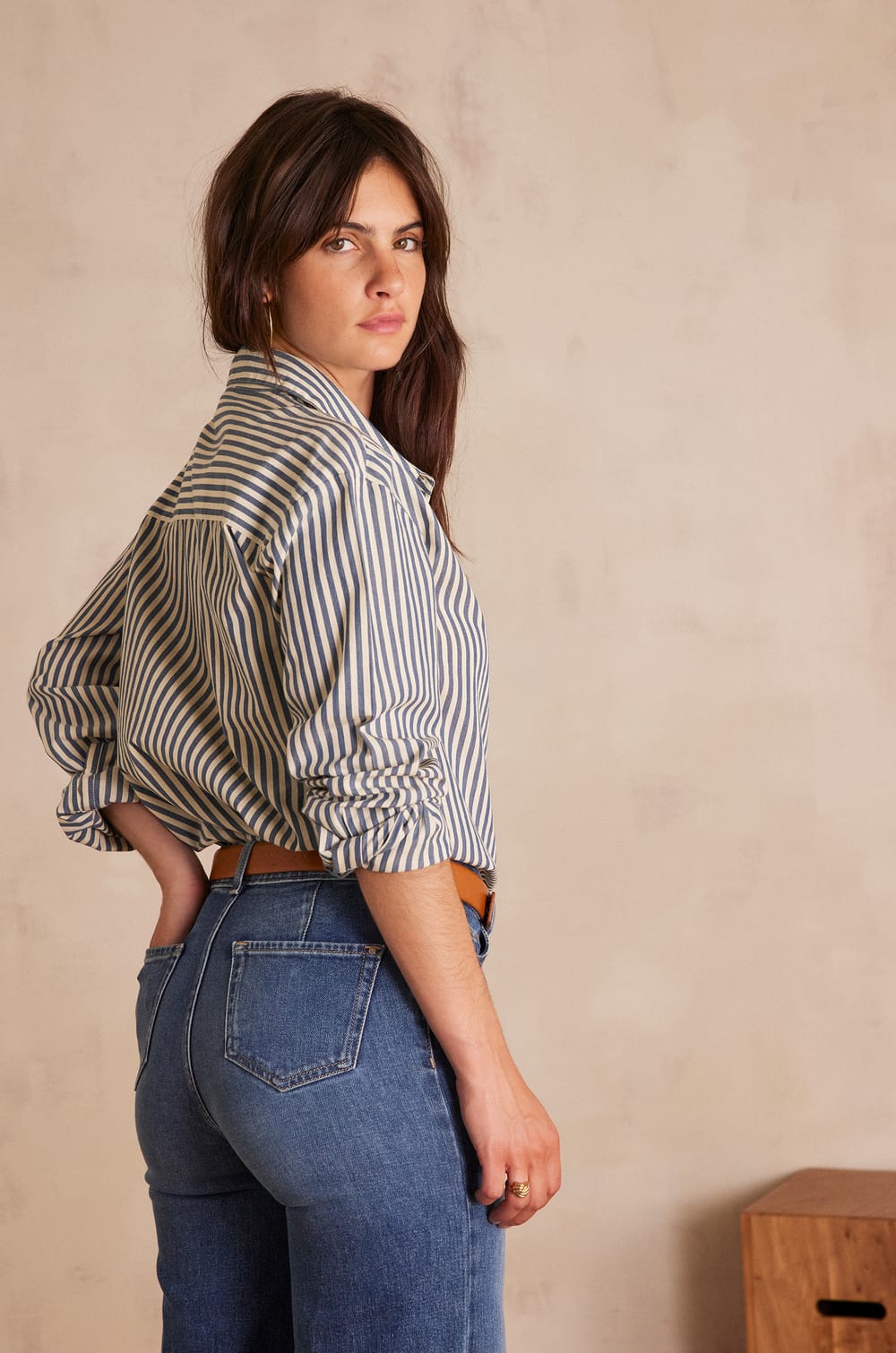 SAVANA cotton shirt;${refinementColor}