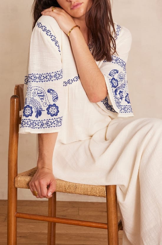 Robe ROMY en coton;${refinementColor}