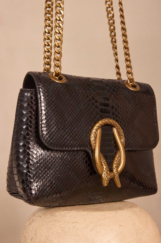 LEON MINI leather bag;${refinementColor}