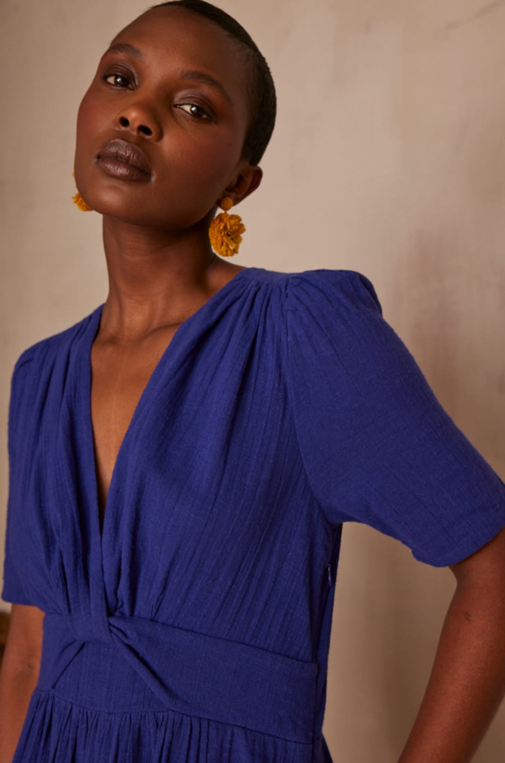 LOVE cotton dress;${refinementColor}