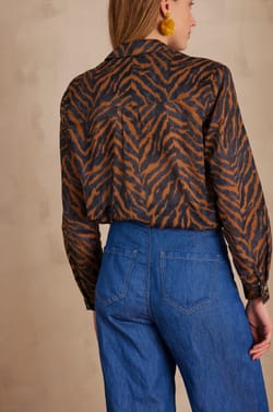 Chemisier en coton COLETTE;${refinementColor}