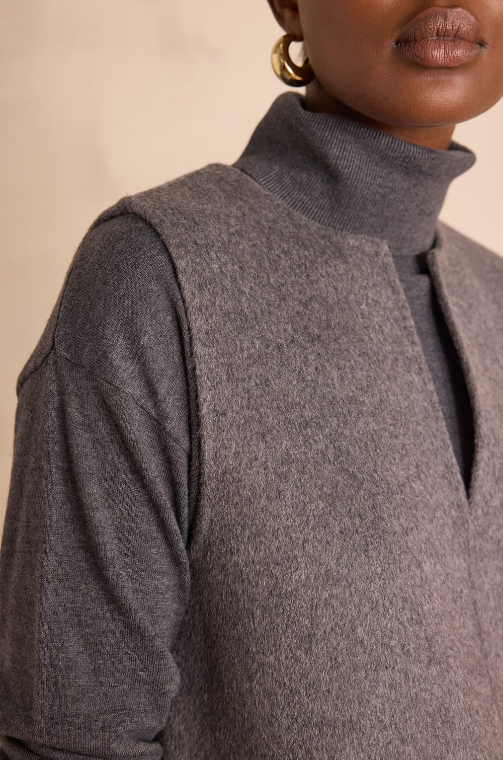 ROSALBA wool dress;${refinementColor}