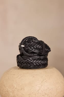 EDDY 100% leather belt;${refinementColor}