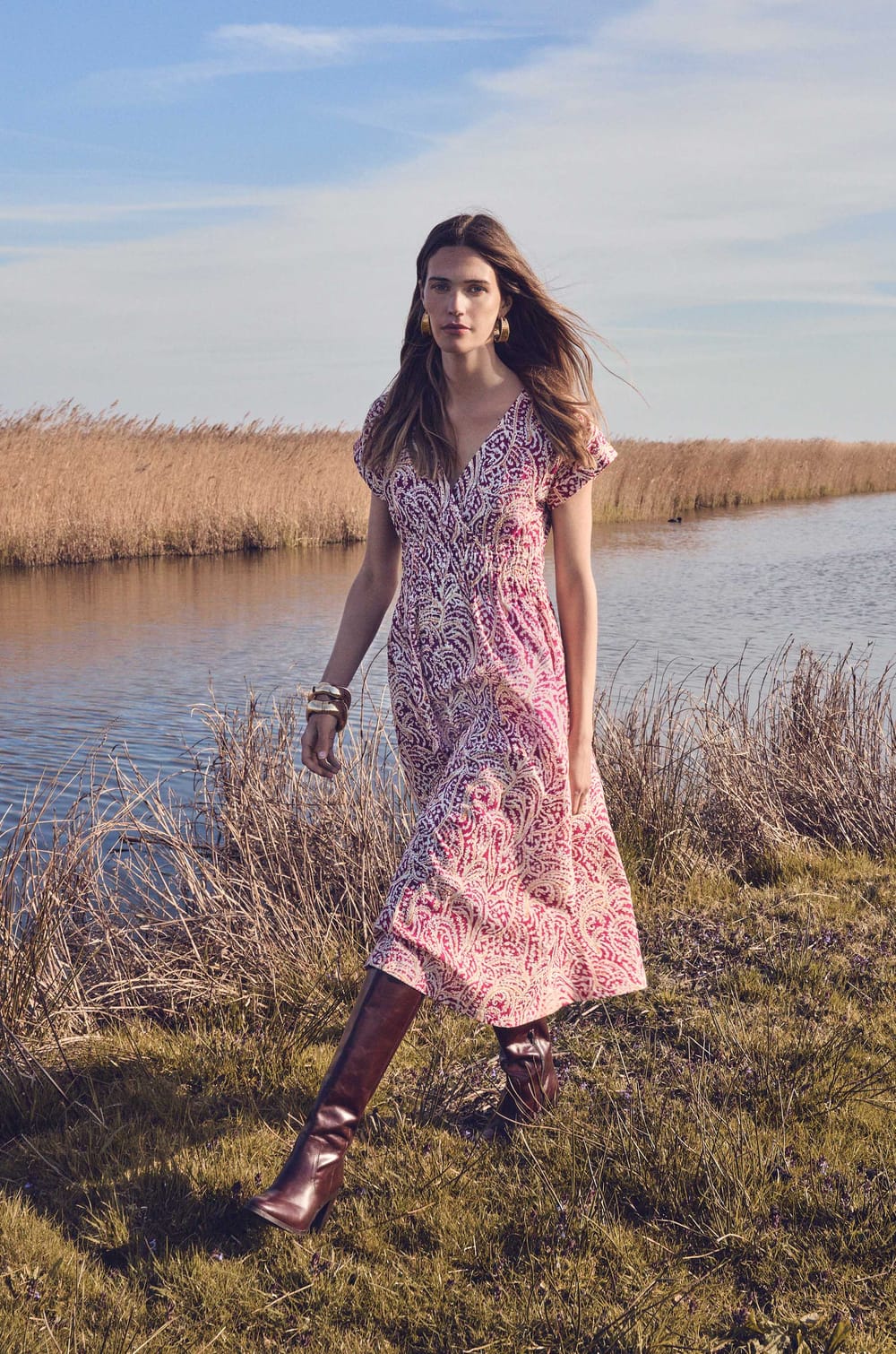 REVE cotton dress;${refinementColor}