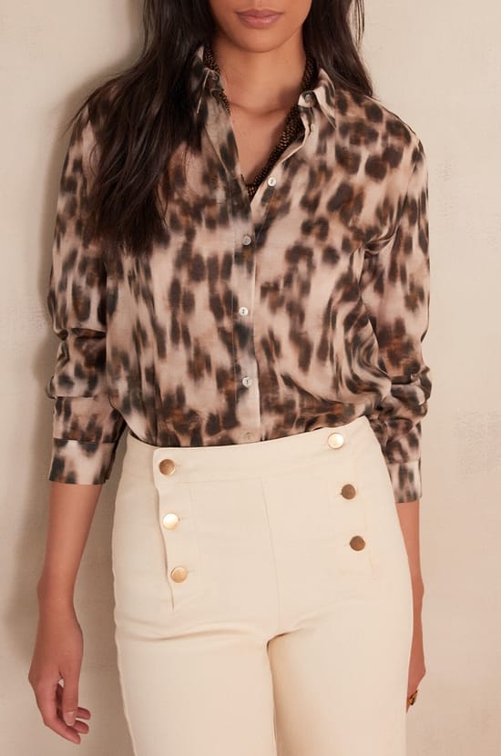 Chemise COLETTE en coton;${refinementColor}