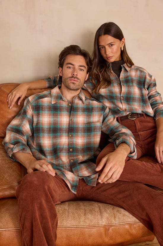 Unisex corduroy trousers SAUVAGE;${refinementColor}