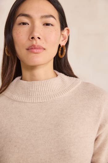 ROXANA dress in wool;${refinementColor}