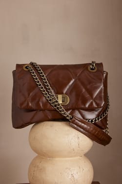 GABY leather bag;${refinementColor}