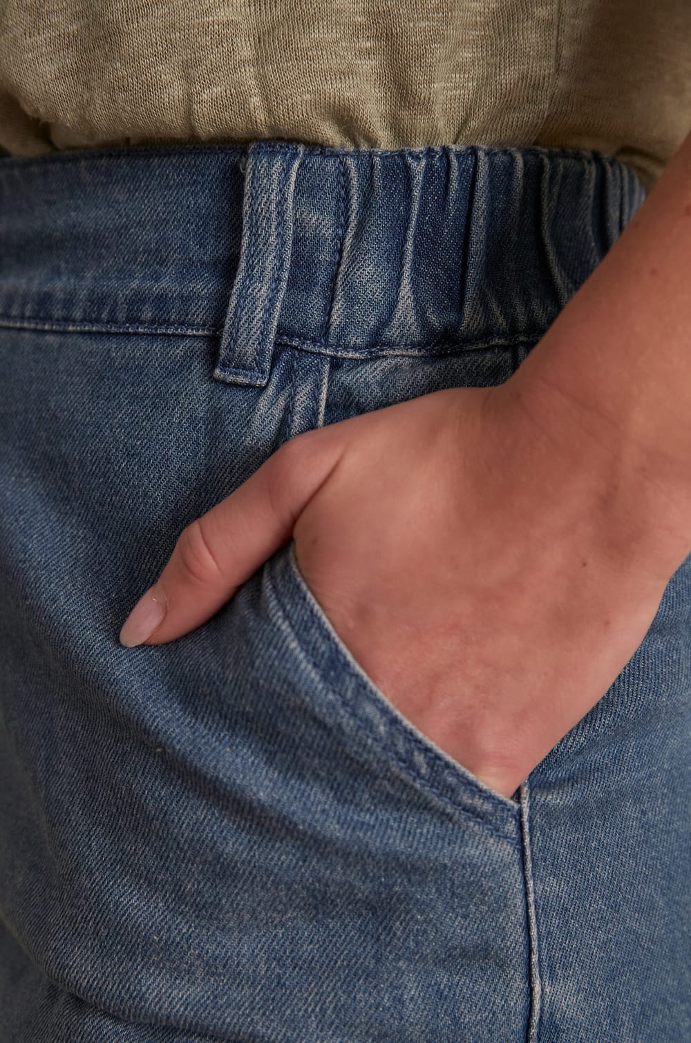 Jupe en jean BILLIE;${refinementColor}