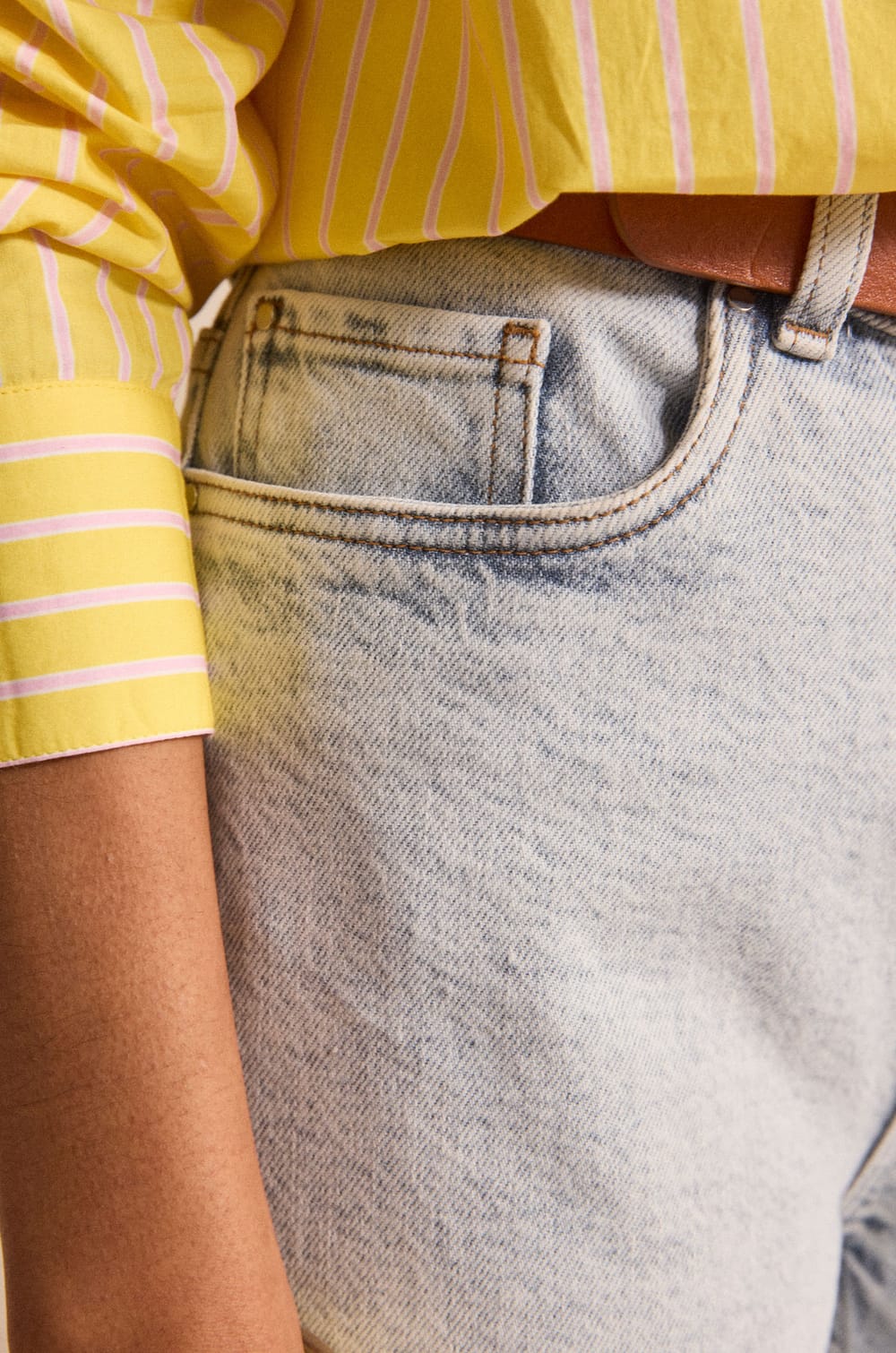 Unisex straight jeans in blended cotton PASSIONNANT;${refinementColor}