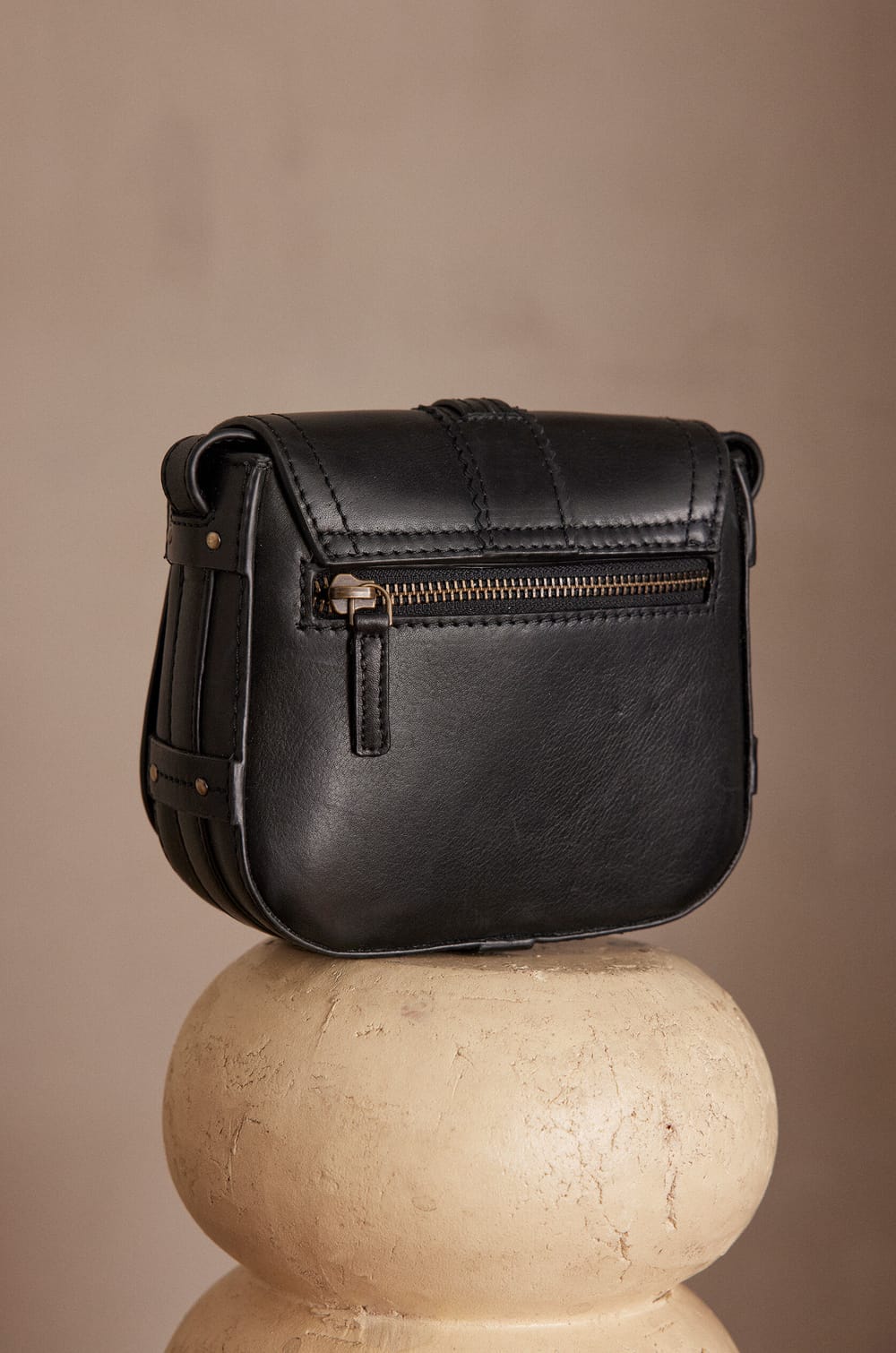 Sac LUCIEN MINI en cuir;${refinementColor}