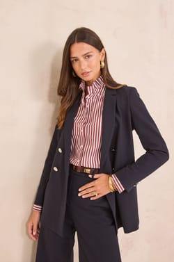FLORINE tailored jacket;${refinementColor}