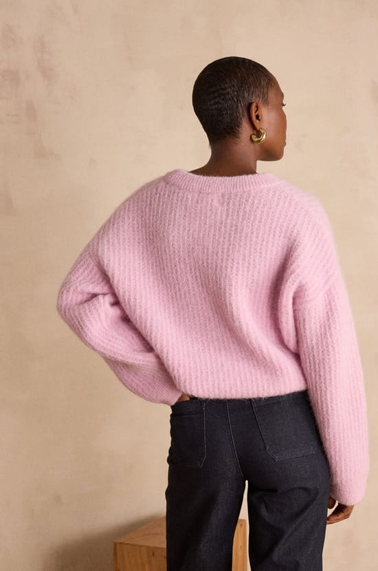 Pull en alpaga et laine BLOOM;${refinementColor}
