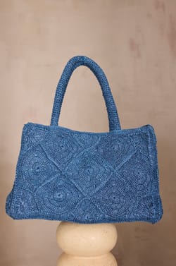 MARLON raffia tote bag;${refinementColor}