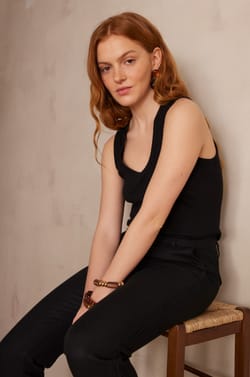 ALPHONSE cotton tanktop;${refinementColor}