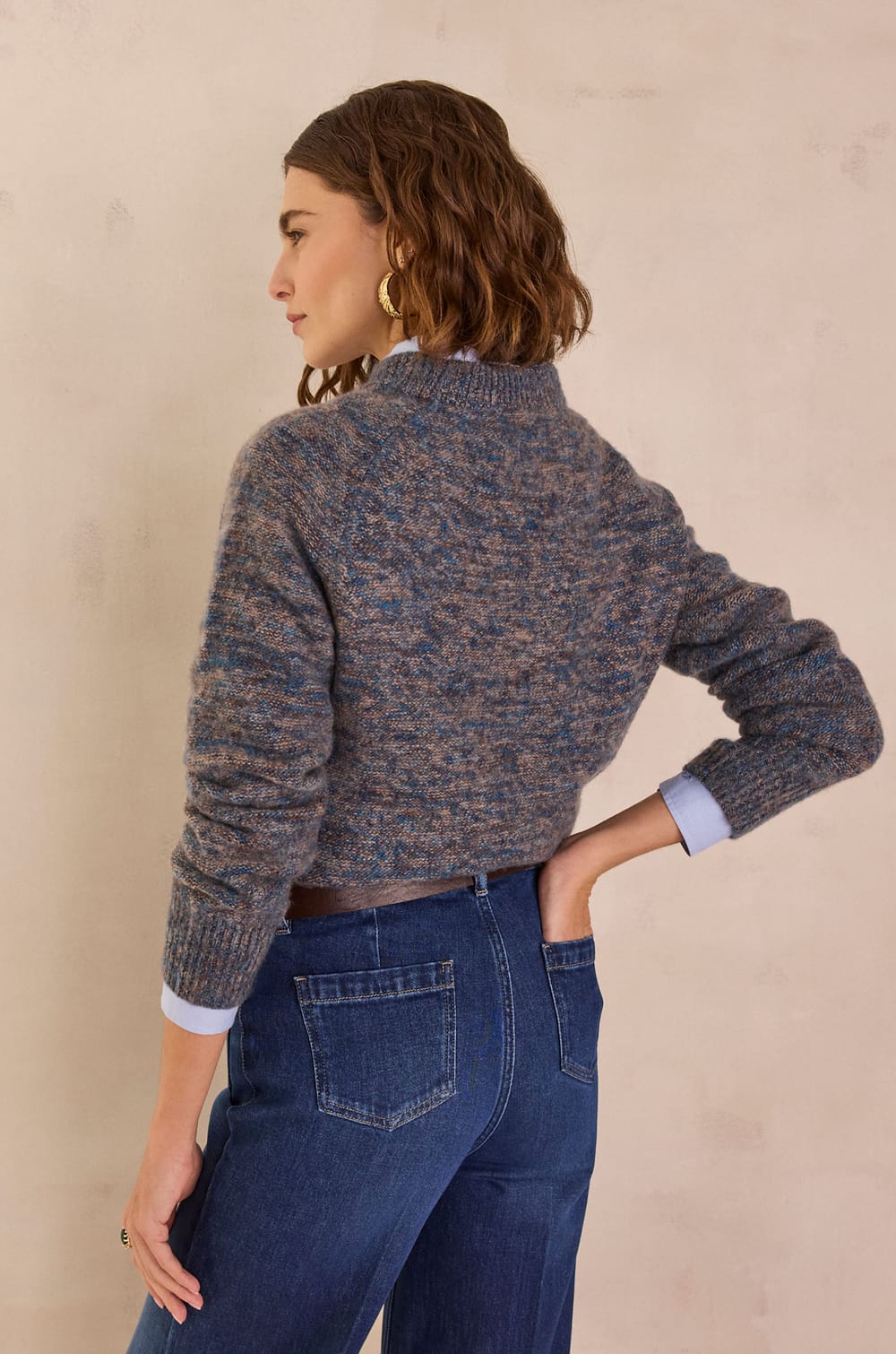 100% cashmere jumper 4-ply PEARL;${refinementColor}