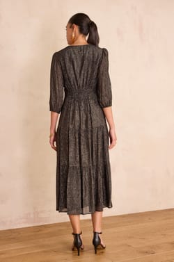 Robe longue iris&eacute; LOUMIA;${refinementColor}