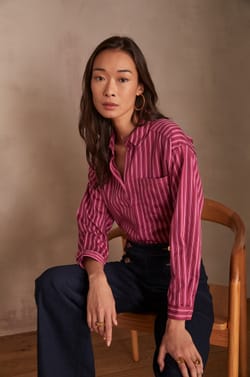 Chemise PASSY rayures;${refinementColor}