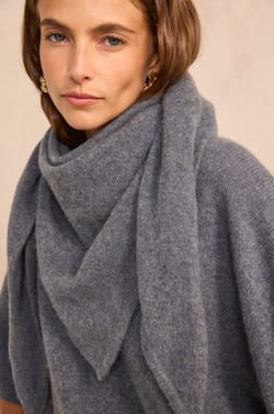 RACHELLE cashmere scarf;${refinementColor}