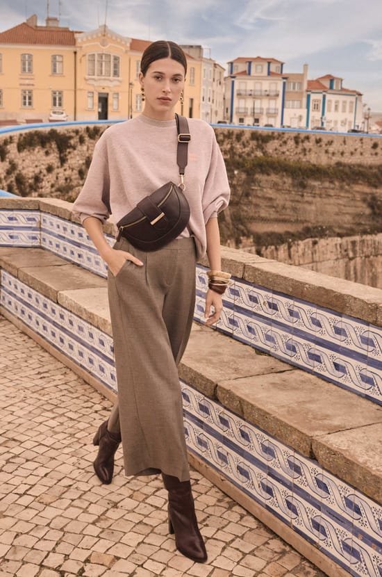 NELIA Prince of Wales check suit jacket;${refinementColor}