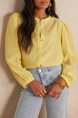 Blouse SAPHIR en coton;${refinementColor}