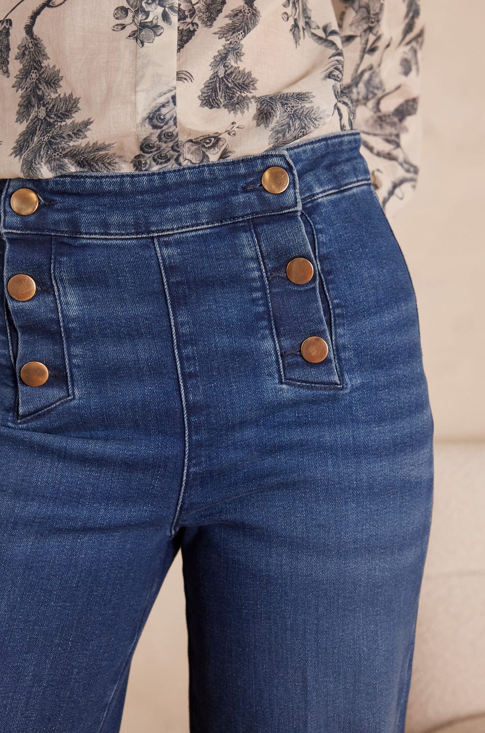 Jean OXAN en coton;${refinementColor}