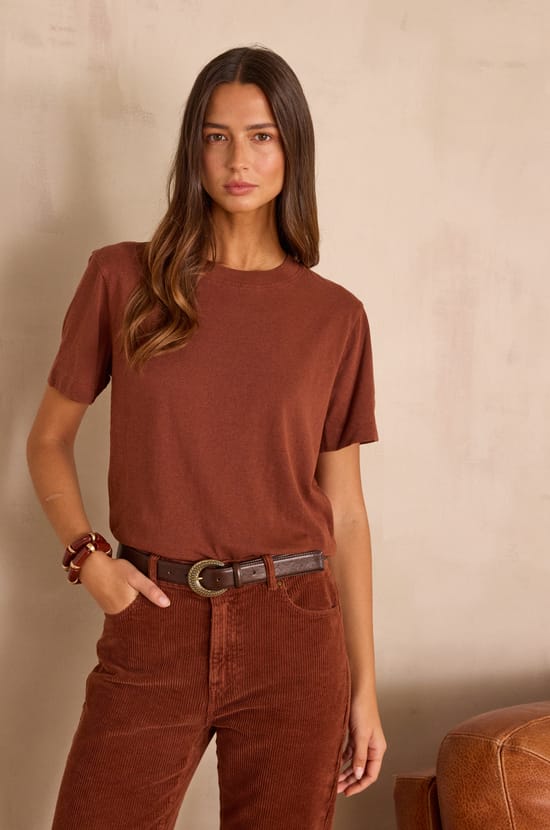 Unisex round neck t-shirt MARCEL(LE) in cotton;${refinementColor}