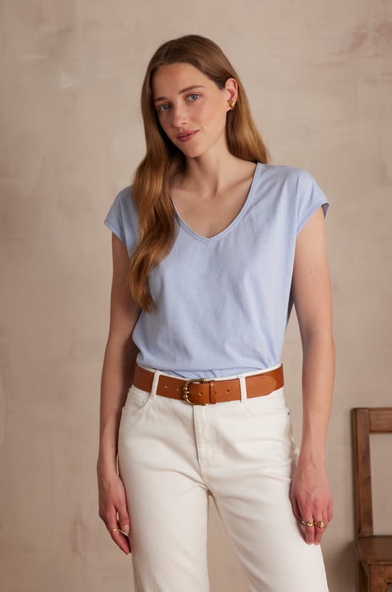 T-shirt ASTRID 100% coton;${refinementColor}