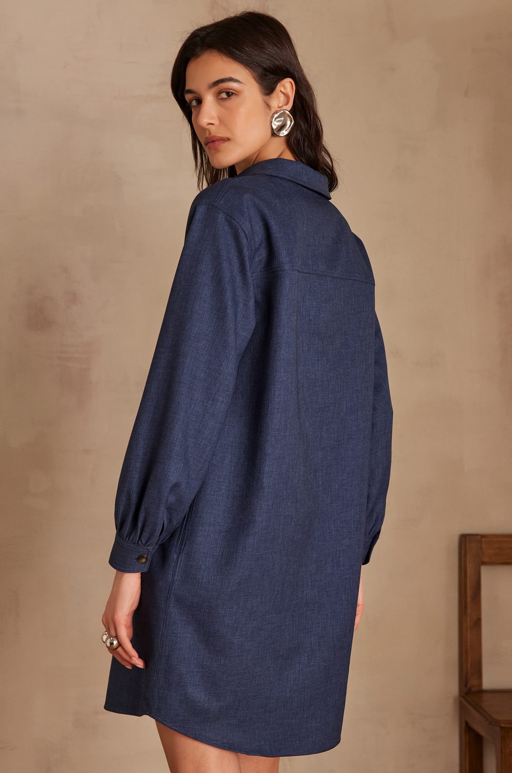 Robe chemise MARLINE;${refinementColor}