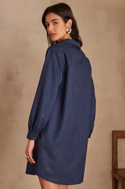 Robe chemise MARLINE;${refinementColor}