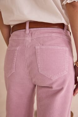 FIDJI corduroy trousers;${refinementColor}