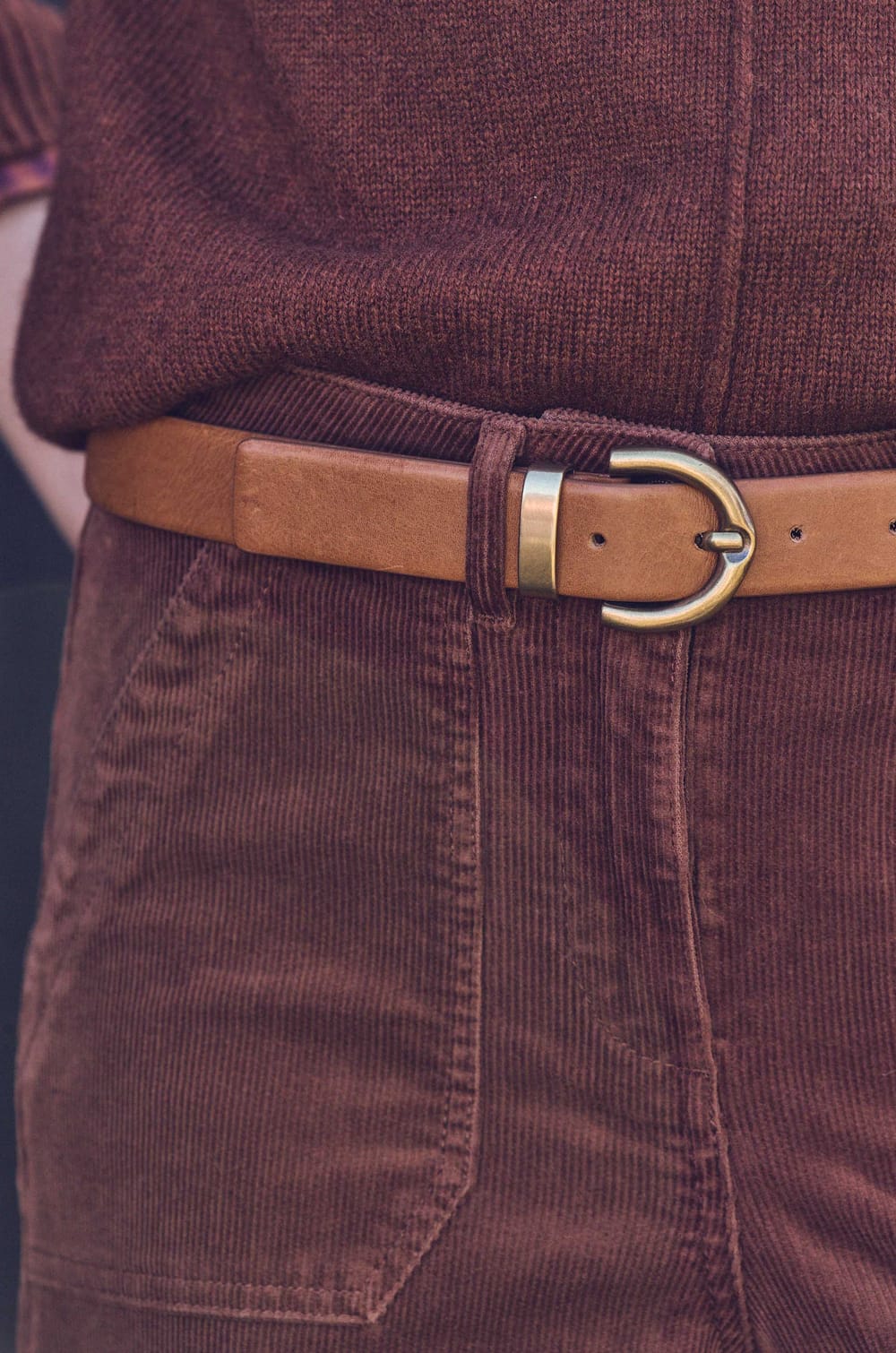  VICTOR leather belt;${refinementColor}